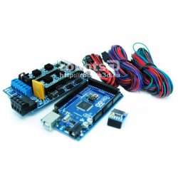 Набор электроники RAMPS 1.4 + 5x A4988 + SDRamps + Arduino Mega 2560 rev3 + кабели